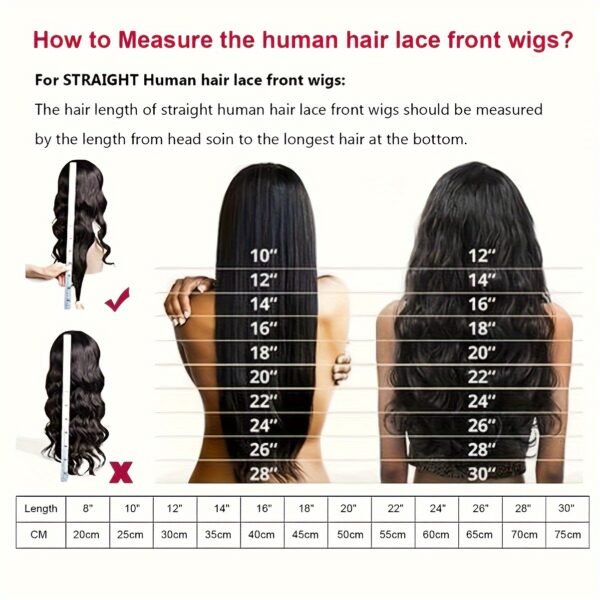 Perruque ondulée femme 150% densité en cheveux humains avec U-part et bonnet rose – Image 5
