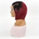 Perruque Pixie Cut 150% Densité en Cheveux Humains Brésiliens HD Lace